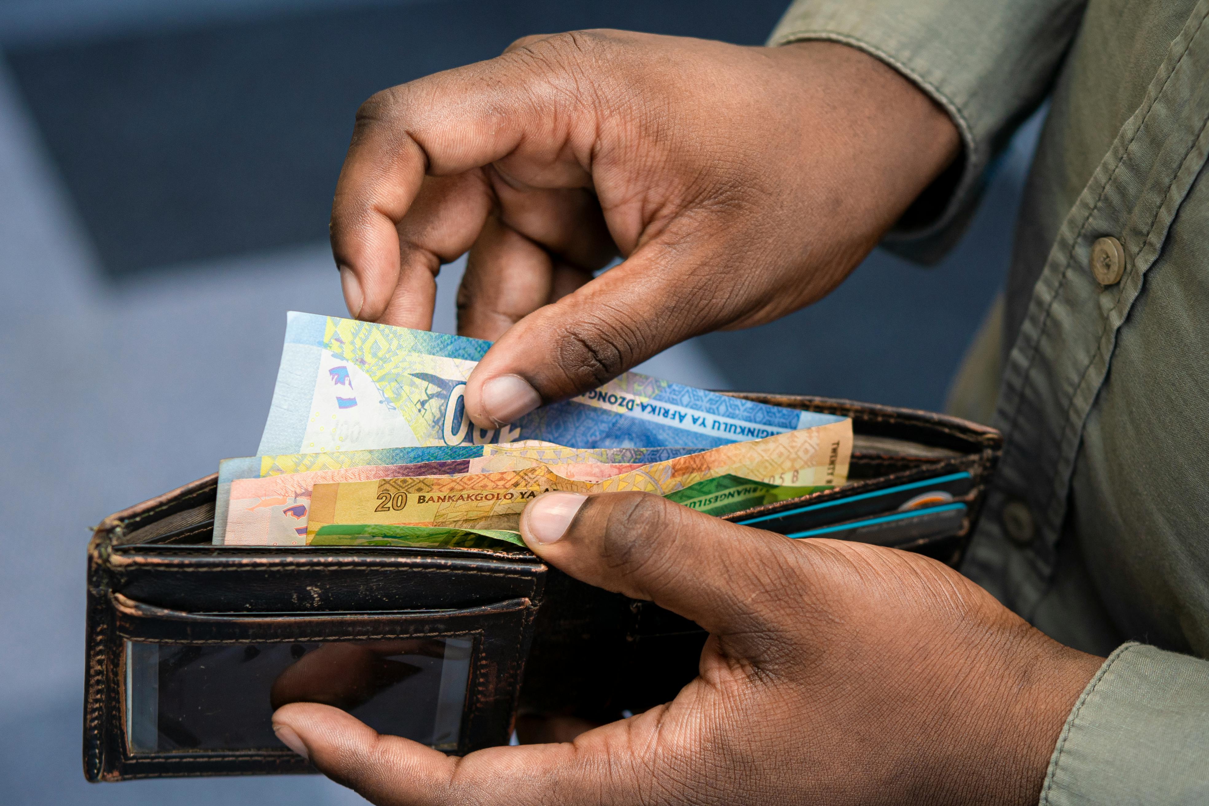 wallet with money